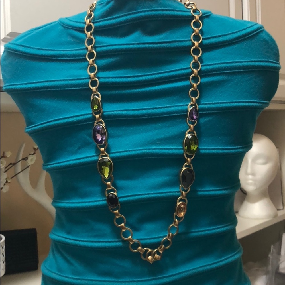 Ann Klein 35 inches Necklace , colorful